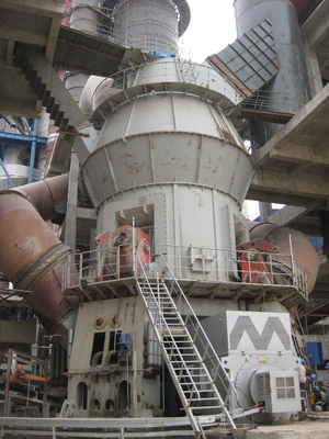 Bauxit-Zement-Vertikalen-rohe Mühle in der Zementfabrik für GGBS-Fertigungsstraße