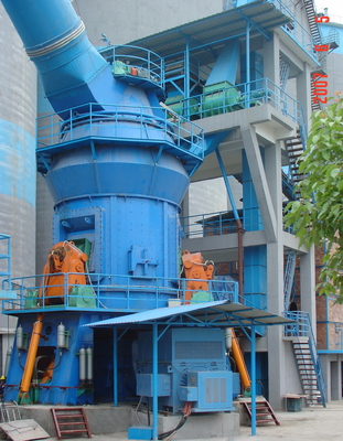 Elektrischer Kalkstein-vertikale Mühlmaschine für Kalzit-Baryt-Dolomit-Feldspat