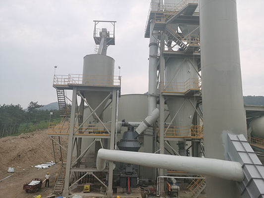 325 Mesh Slag Vertical Raw Mill Zementfabrik-großer Umfang 5000kw