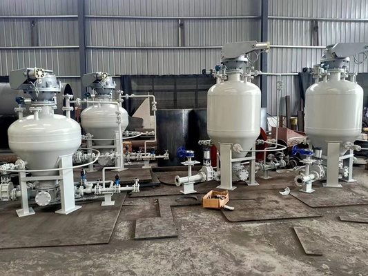 pneumatisches Pulver der dichten Phasen-300t/H, das System-Pumpe für Zement-Trichter übermittelt