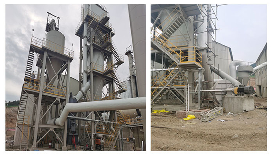 325 Mesh Limestone Vertical Mill Roller Pulverizer-Anlage für Kalzit-Dolomit-Feldspat