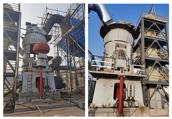 Plc-Kohlenstaub-Kalkstein-vertikale Mühlminenmaschiene-Anlage