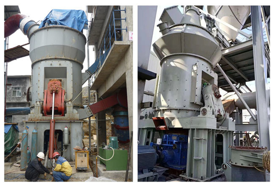 Kalkstein-Bentonit-Schleifmühle HVM VRM in der Zementfabrik