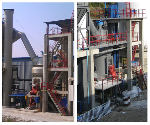 Kundenspezifische Quarz-Schleifmühle-Maschine für Schwefel-Kalzit-Baryt-Dolomit