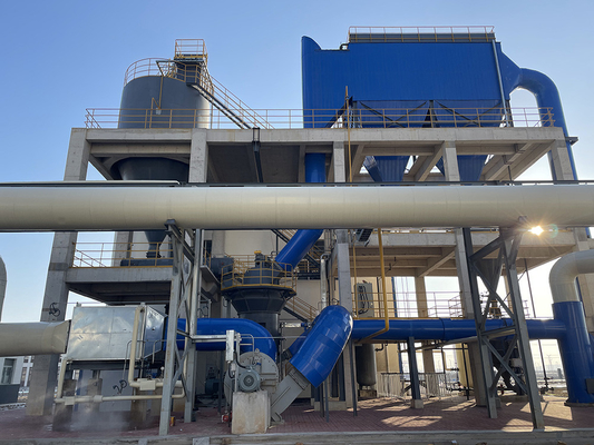 Hydratisiertes Kalkpulver System Entsulfurisierung Kalkstein Ultrafeine vertikale Mühle 325 Maschen Kalziumcarbonat Pulver Mil