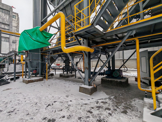 Kohlenstoffstahlpulverfördernde Strahlpumpe für die pneumatische kontinuierliche Niederdruckförderung von Kalkstein
