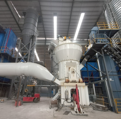 Hocheffiziente Gips-Vertikalmühle Gips-Vertikalwalzenmühle zum Mahlen & Trocknen