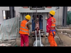 Installation des Hauptzylinders einer vertikalen Mühle Schritt für Schritt